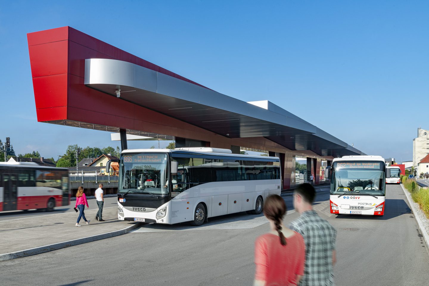 Busterminal in Ried/Innkreis