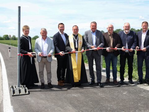 Eröffnung neuer Geh- und Radweg