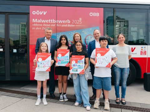Gewinner Öffi-Malwettbewerb 2025