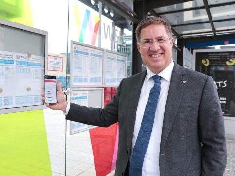 Echtzeitdaten-Integration in den Linienpaketen der Wels Linien